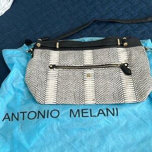 Snake print Antonio Melani shoulder bag